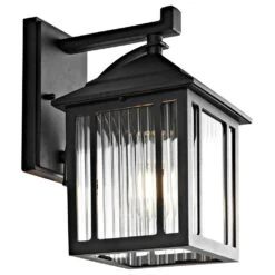 Safavieh Ranzi Outdoor Wall Lantern In Black -Home Decoration Series 57126393 3