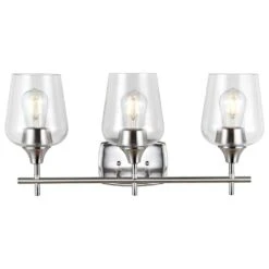 Safavieh Eagan Wall Sconce In Nickel/Clear -Home Decoration Series 57126419 3
