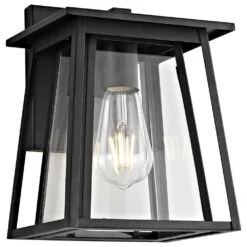 Safavieh Stern Outdoor Wall Lantern In Black -Home Decoration Series 57126906 2