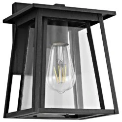 Safavieh Stern Outdoor Wall Lantern In Black -Home Decoration Series 57126906 3