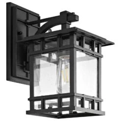 Safavieh Grayter Outdoor Wall Lantern In Black -Home Decoration Series 57126930 2