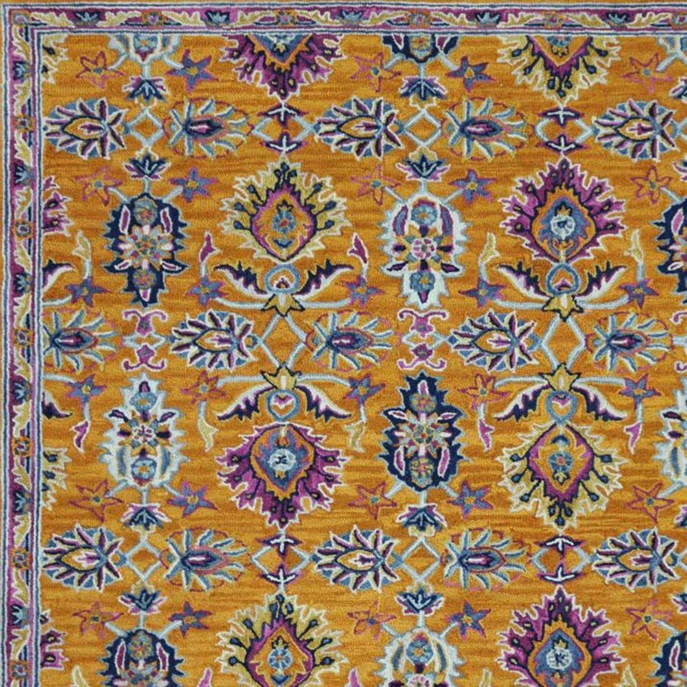 Amer Rugs Boho 2' X 3' Orange Area Rug 6 Amer Rugs Boho 2' X 3' Orange Area Rug - Image 4