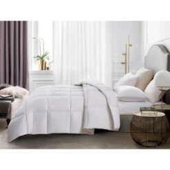 Blue Ridge Home Fashions Serta 233 Thread Count Full/Queen All Season Comforter In White Goose 13 Blue Ridge Home Fashions Serta 233 Thread Count Full/Queen All Season Comforter In White Goose -Home Decoration Series 57293631 5