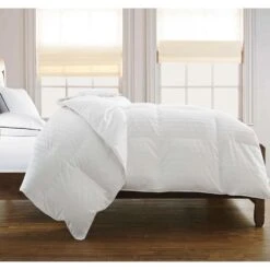 Blue Ridge Home Fashions 500 Thread Count Twin Down Alternative Comforter In White