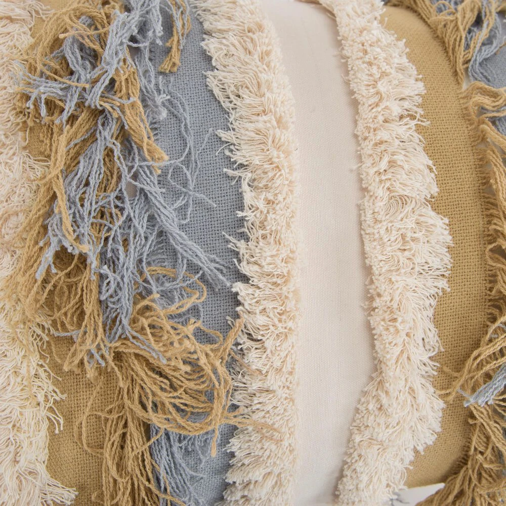 Rizzy Home Stripe 14" X 26" Pillow In Natural 7 Rizzy Home Stripe 14" X 26" Pillow In Natural - Image 5