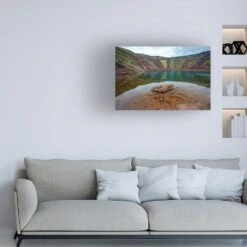 Timberlake Pierre Leclerc "Kerid Crater" 16" X 24" Canvas Art -Home Decoration Series 57631517 4