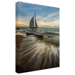 Timberlake Agus Prasetya 'Abonded Icon' 32" X 24" Canvas Art -Home Decoration Series 57651168 3