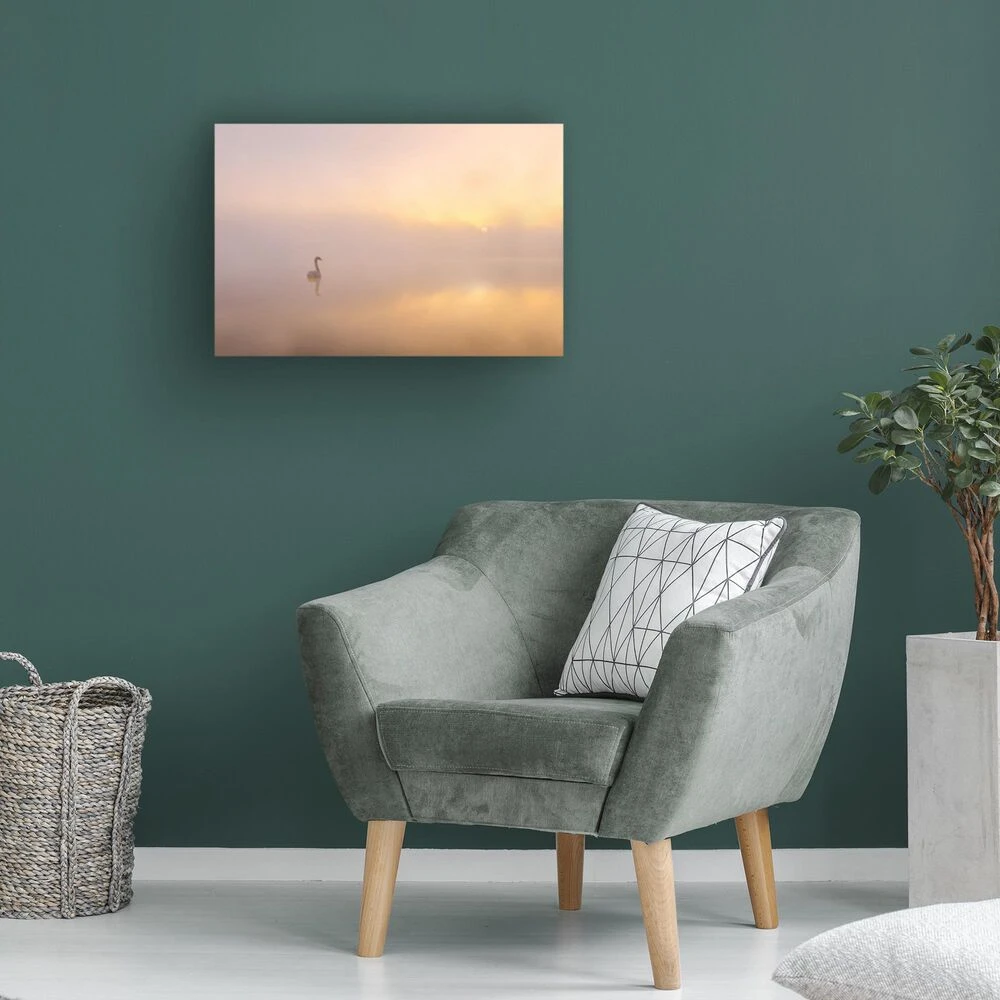 Timberlake Katarzyna Gritzmann 'Misty Morning' 22" X 32" Canvas Art 7 Timberlake Katarzyna Gritzmann 'Misty Morning' 22" X 32" Canvas Art - Image 5