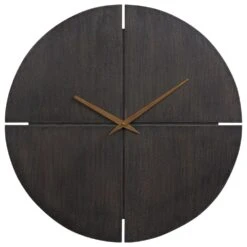 Signature Design By Ashley Pabla Wall Clock In Black -Home Decoration Series 57665275 3