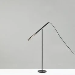Adesso Gravity LED Floor Lamp In Black Ash Wood -Home Decoration Series 57838344 4