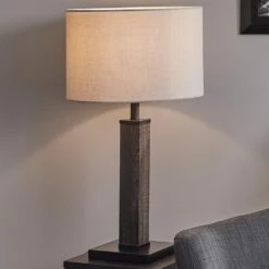 Adesso Kona Table Lamp In Black