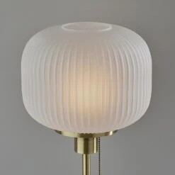 Adesso Hazel Table Lamp In Antique Brass -Home Decoration Series 57839284 4