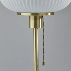 Adesso Hazel Table Lamp In Antique Brass -Home Decoration Series 57839284 6