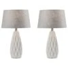 Adesso Joan Table Lamp In White (Set Of 2) -Home Decoration Series 57839532 1