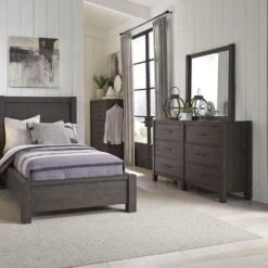 Riva Ridge Mill Creek Mirror In Carob 9 Riva Ridge Mill Creek Mirror In Carob -Home Decoration Series 57853319 3