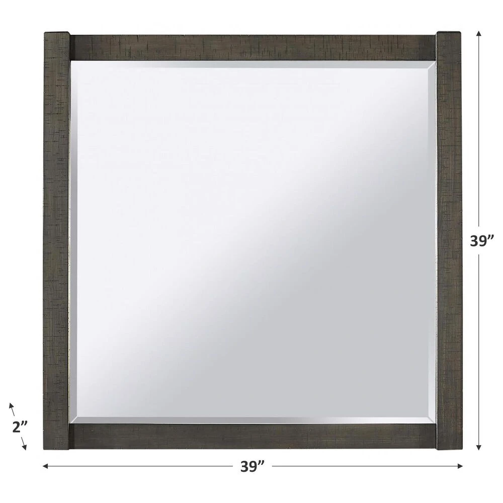 Riva Ridge Mill Creek Mirror In Carob 7 Riva Ridge Mill Creek Mirror In Carob - Image 5