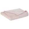 Pem America Truly Soft Velvet Plush Twin XL Blanket In Blush