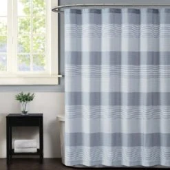 Pem America Truly Soft Shower Curtain In Grey