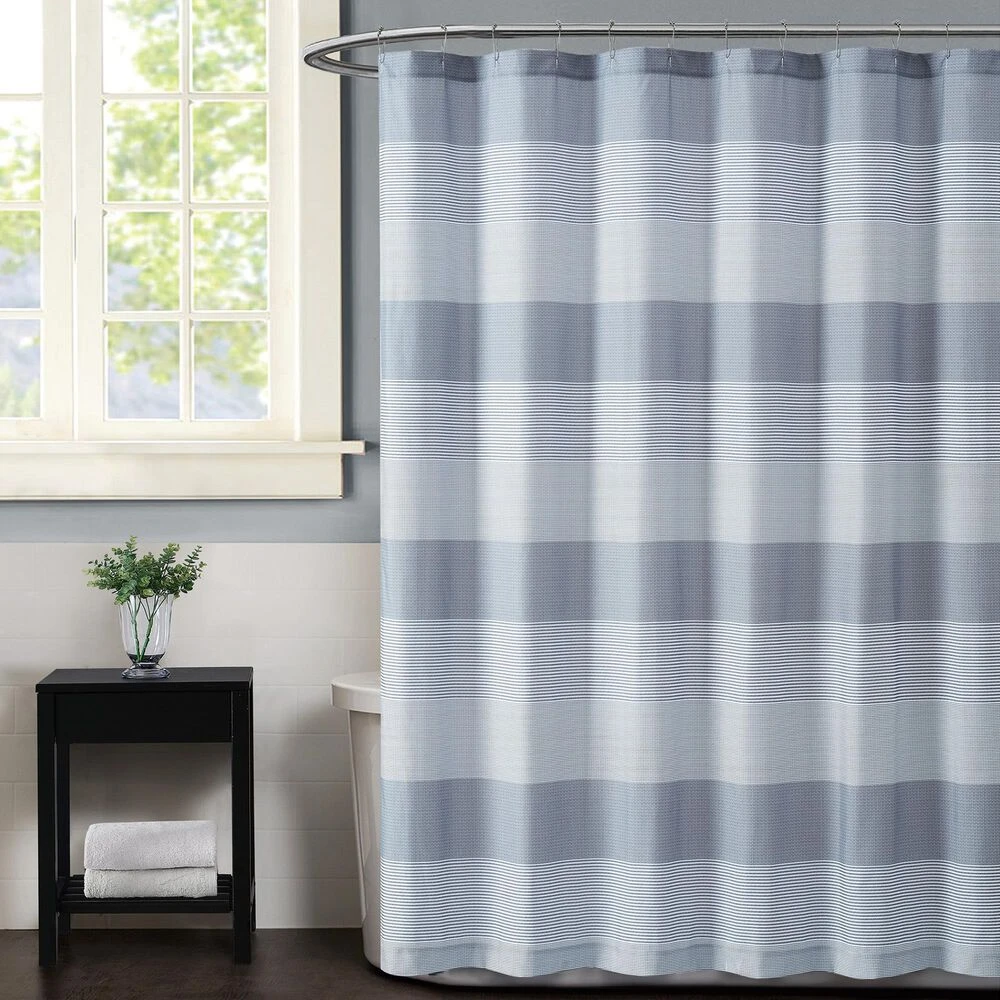 Pem America Truly Soft Shower Curtain In Grey 3 Pem America Truly Soft Shower Curtain In Grey