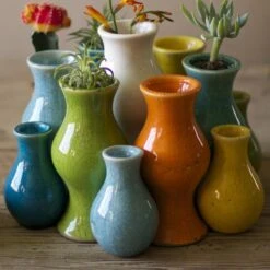 Kalalou Vases In Multicolor (Set Of 13)