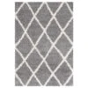 Safavieh Venus Shag VNS681J 4' X 6' Grey And Ivory Area Rug