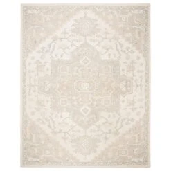 Safavieh Micro-Loop 10' X 14' Ivory And Beige Area Rug