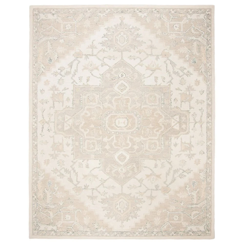 Safavieh Micro-Loop 10' X 14' Ivory And Beige Area Rug 3 Safavieh Micro-Loop 10' X 14' Ivory And Beige Area Rug