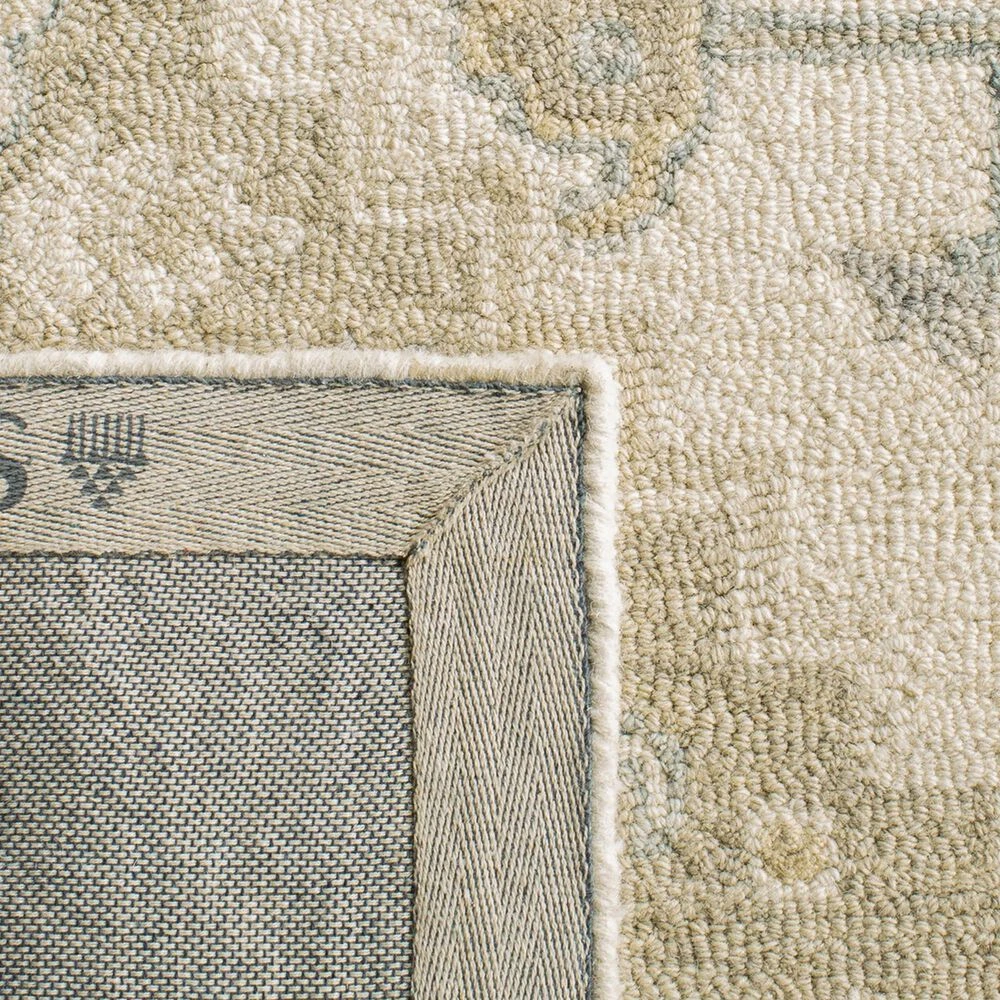 Safavieh Micro-Loop 10' X 14' Ivory And Beige Area Rug 6 Safavieh Micro-Loop 10' X 14' Ivory And Beige Area Rug - Image 4