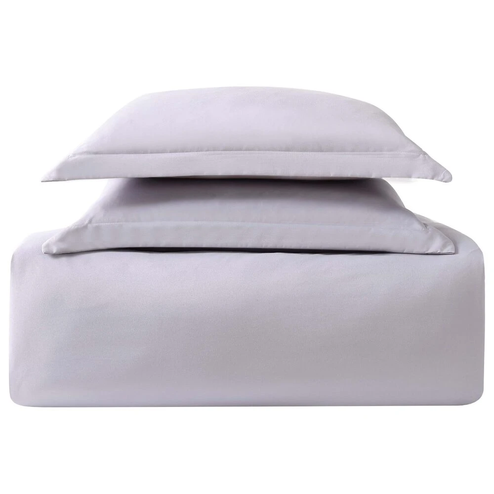 Pem America Everyday Solid 2-Piece Twin XL Duvet Set In Lavender 4 Pem America Everyday Solid 2-Piece Twin XL Duvet Set In Lavender - Image 2