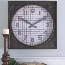 Uttermost Warehouse Wall Clock