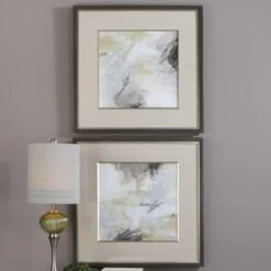 Uttermost Abstract Framed Prints (Set Of 2)