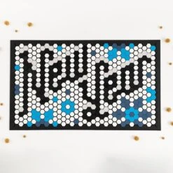 Pattern Brands Tile Sets 75-Piece Hexagon Tile In Fog -Home Decoration Series 5847712 6