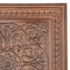 Maple And Jade 47" X 47" Wall Decor In Brown -Home Decoration Series 58625591 3