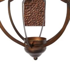 Maple And Jade 25" X 13" Candle Holder Wall Sconce In Bronze 12 Maple And Jade 25" X 13" Candle Holder Wall Sconce In Bronze -Home Decoration Series 58627563 4