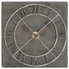 Maple And Jade 36" X 36" Wall Clock In Grey -Home Decoration Series 58631136 1