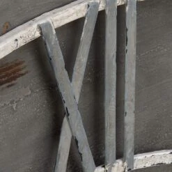 Maple And Jade 36" X 36" Wall Clock In Grey -Home Decoration Series 58631136 3