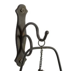 Maple And Jade 7" X 19" Candle Holder Wall Sconce In Distressed Dark Brown 13 Maple And Jade 7" X 19" Candle Holder Wall Sconce In Distressed Dark Brown -Home Decoration Series 58631169 3