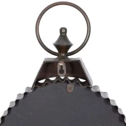 Maple And Jade 12" X 21" Wall Clock In Black -Home Decoration Series 58632357 5