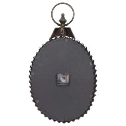 Maple And Jade 12" X 21" Wall Clock In Black -Home Decoration Series 58632357 6