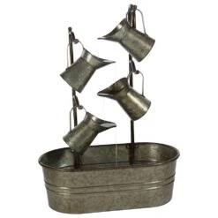 Maple And Jade 34" Farmhouse Fountain In Gray