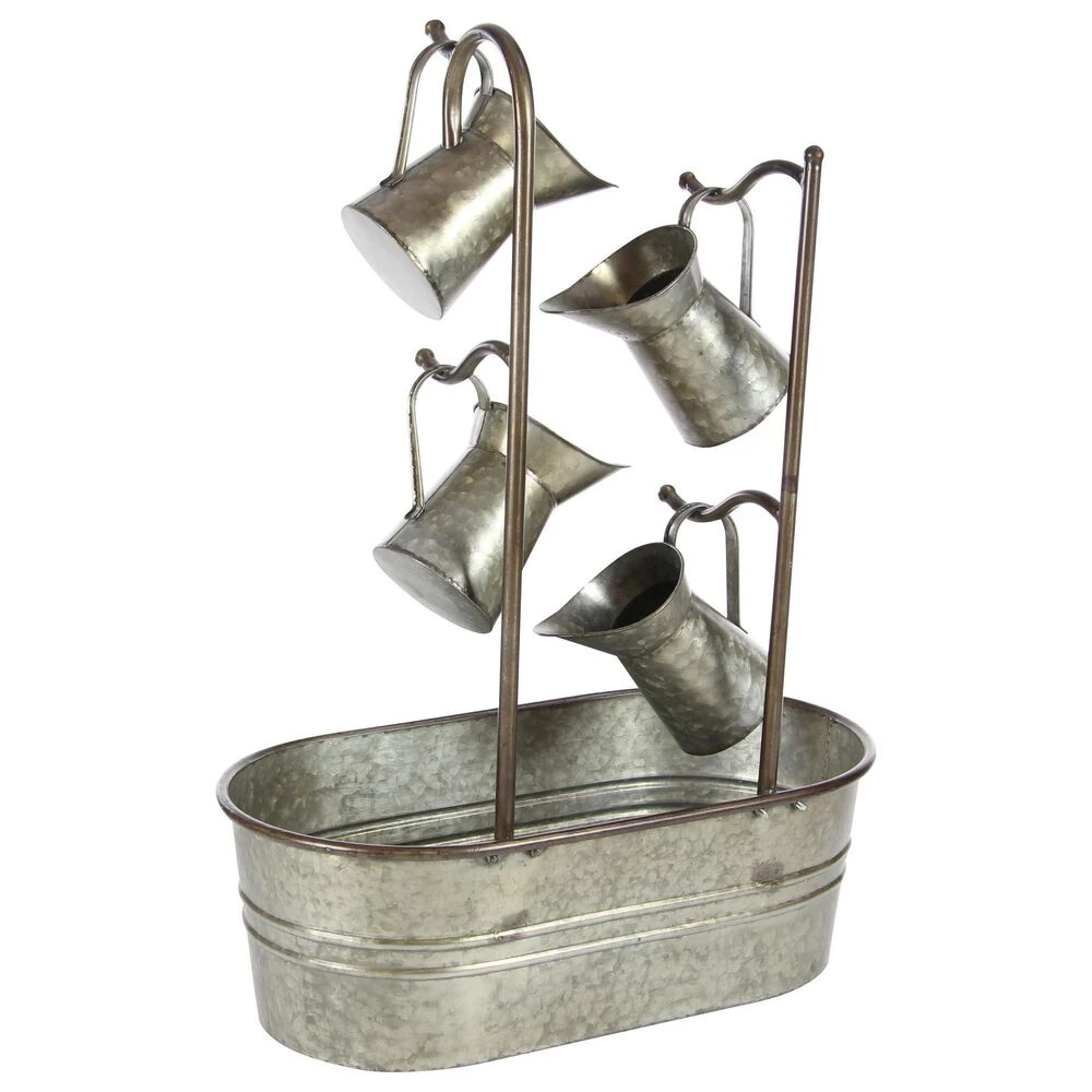 Maple And Jade 34" Farmhouse Fountain In Gray 8 Maple And Jade 34" Farmhouse Fountain In Gray - Image 6