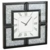 Maple And Jade 20" Round Wall Clock In Black And White -Home Decoration Series 58642190 1