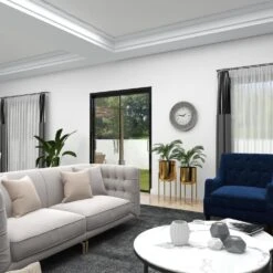 Maple And Jade 20" Round Wall Clock In Silver -Home Decoration Series 58643115 13