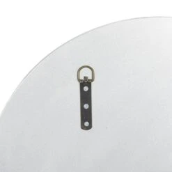 Maple And Jade 20" Round Wall Clock In Silver -Home Decoration Series 58643115 5