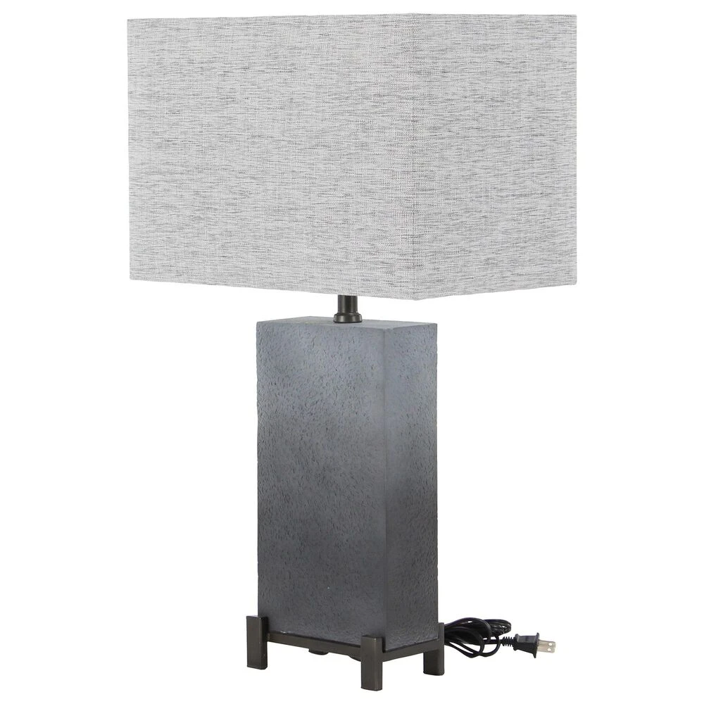 Maple And Jade Table Lamp In Dark Gray 5 Maple And Jade Table Lamp In Dark Gray - Image 3