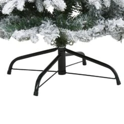 Nearly Natural, Inc. Nearly Natural Inc 4' Flocked Vermont Mixed Pine Artificial Christmas Tree With 100 Clear LED Lights 12 Nearly Natural, Inc. Nearly Natural Inc 4' Flocked Vermont Mixed Pine Artificial Christmas Tree With 100 Clear LED Lights -Home Decoration Series 58771627 4