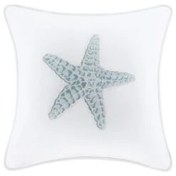 Hampton Park Maya Bay 16" Pillow In White