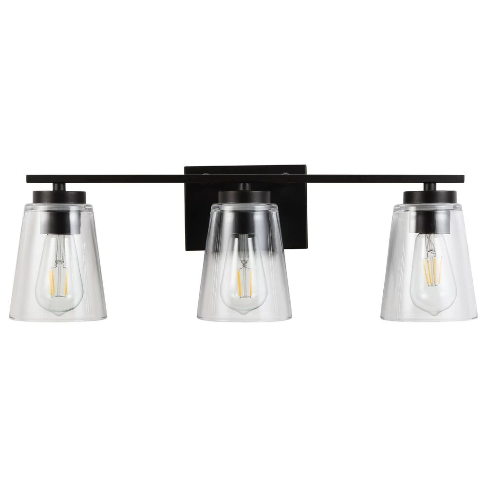 Safavieh Grezler 3-Light Wall Sconce In Oil Rub Bronze 4 Safavieh Grezler 3-Light Wall Sconce In Oil Rub Bronze - Image 2