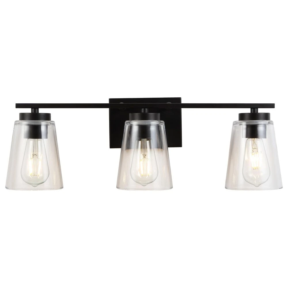 Safavieh Grezler 3-Light Wall Sconce In Oil Rub Bronze 5 Safavieh Grezler 3-Light Wall Sconce In Oil Rub Bronze - Image 3