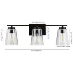 Safavieh Grezler 3-Light Wall Sconce In Oil Rub Bronze 11 Safavieh Grezler 3-Light Wall Sconce In Oil Rub Bronze -Home Decoration Series 59109462 5